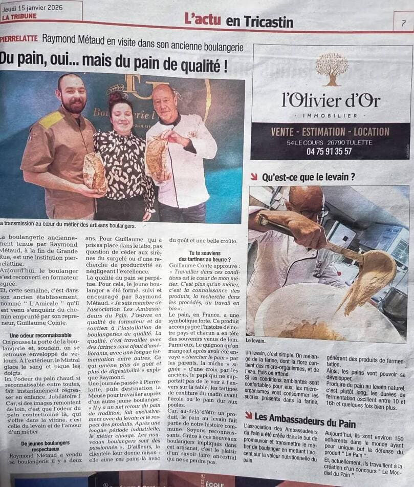 Ambassadeur du Pain – Article